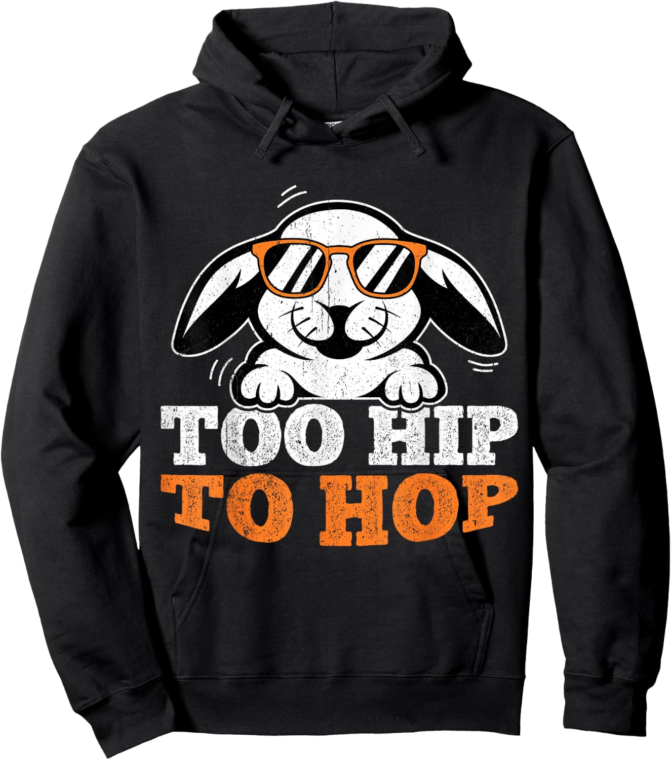Oster T Shirt Osterhase Spruch Hasen Kostüm Ostern Geschenk Hoodie - Hoodie | Black