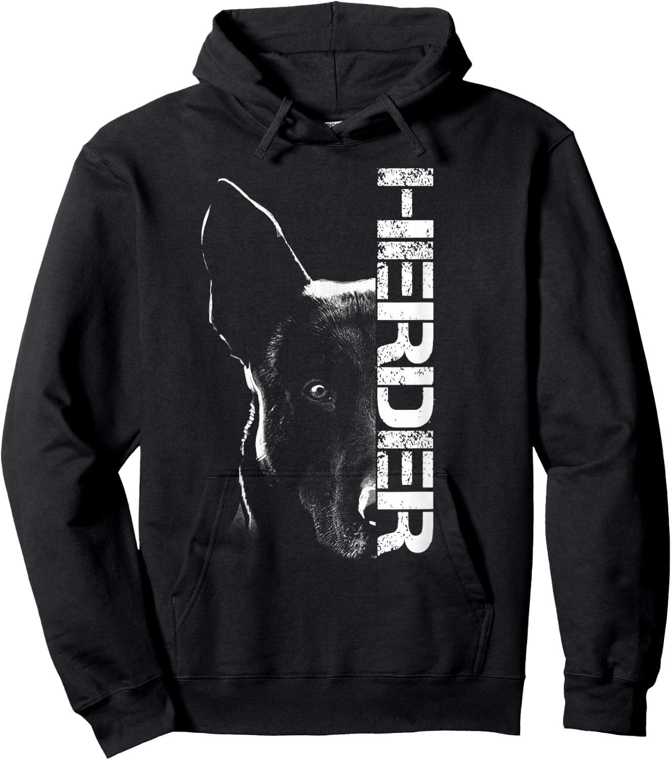 Herder Holländischer Schäferhund Hollandse Herdershond Hoodie - Hoodie | Black