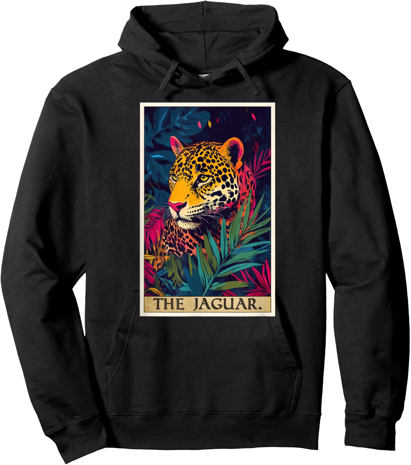 Jaguar Animal Hoodie - Hoodie | Black