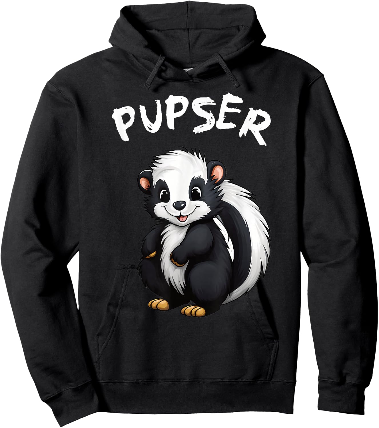 Pupser Stinktier zum pupsen Hoodie - Hoodie | Black