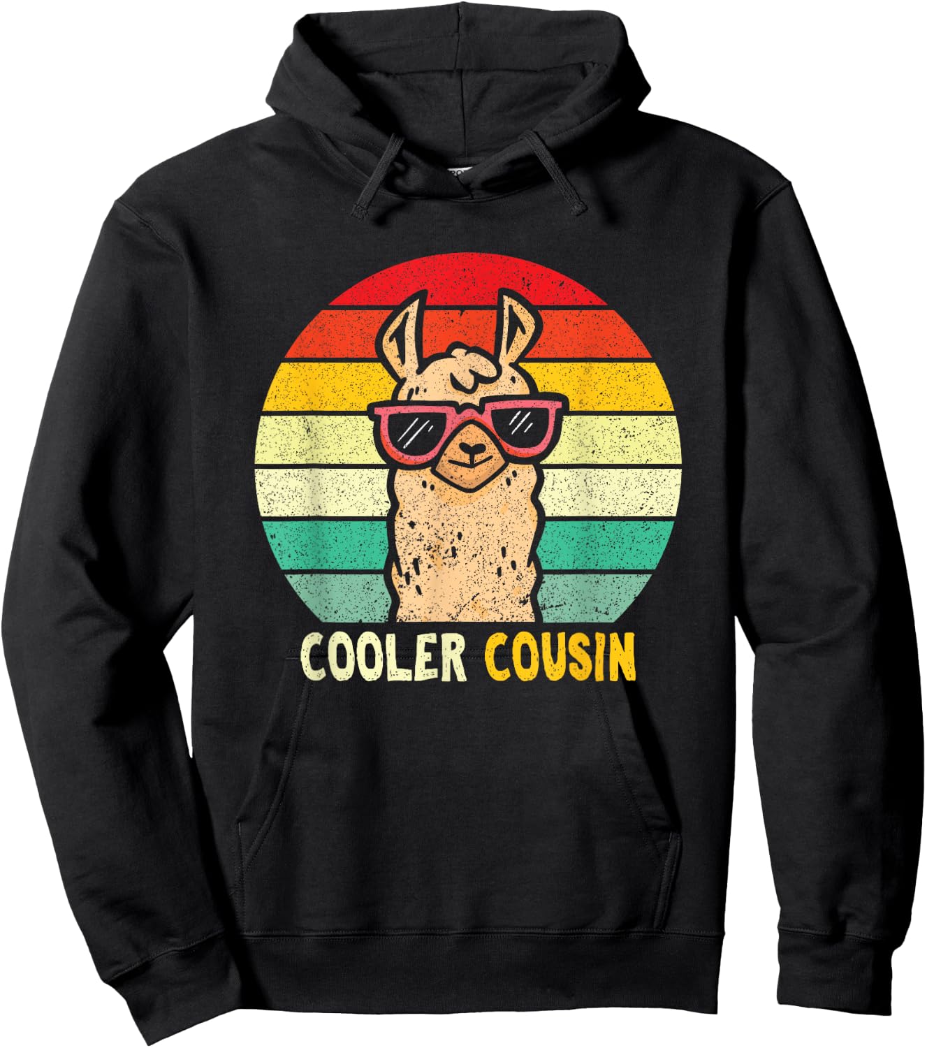Alpaca Bester Cooler Cousin , black Hoodie - Hoodie | Black