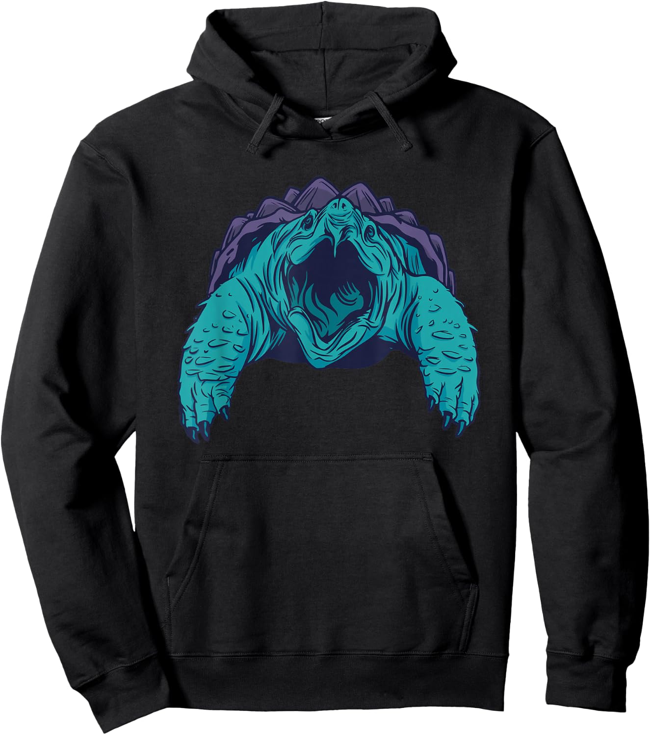 Alligator Snapping Turtle Lover Hoodie - Hoodie | Black
