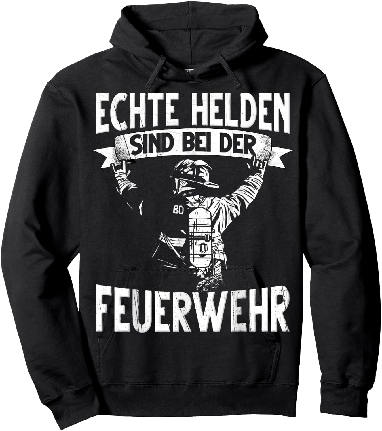 Fire Brigade , black Hoodie - Hoodie | Black