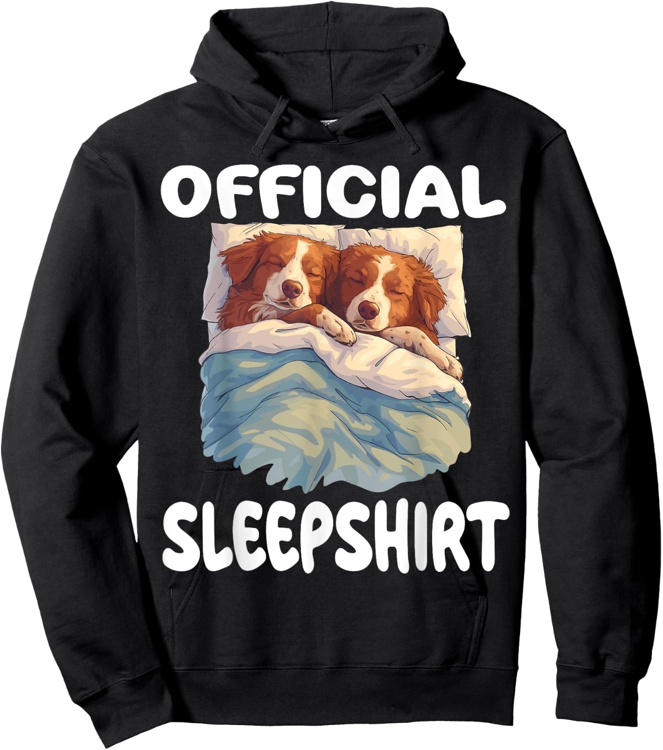 Nova Scotia Duck Tolling Retriever Official Sleepshirt Hoodie - Hoodie | Black