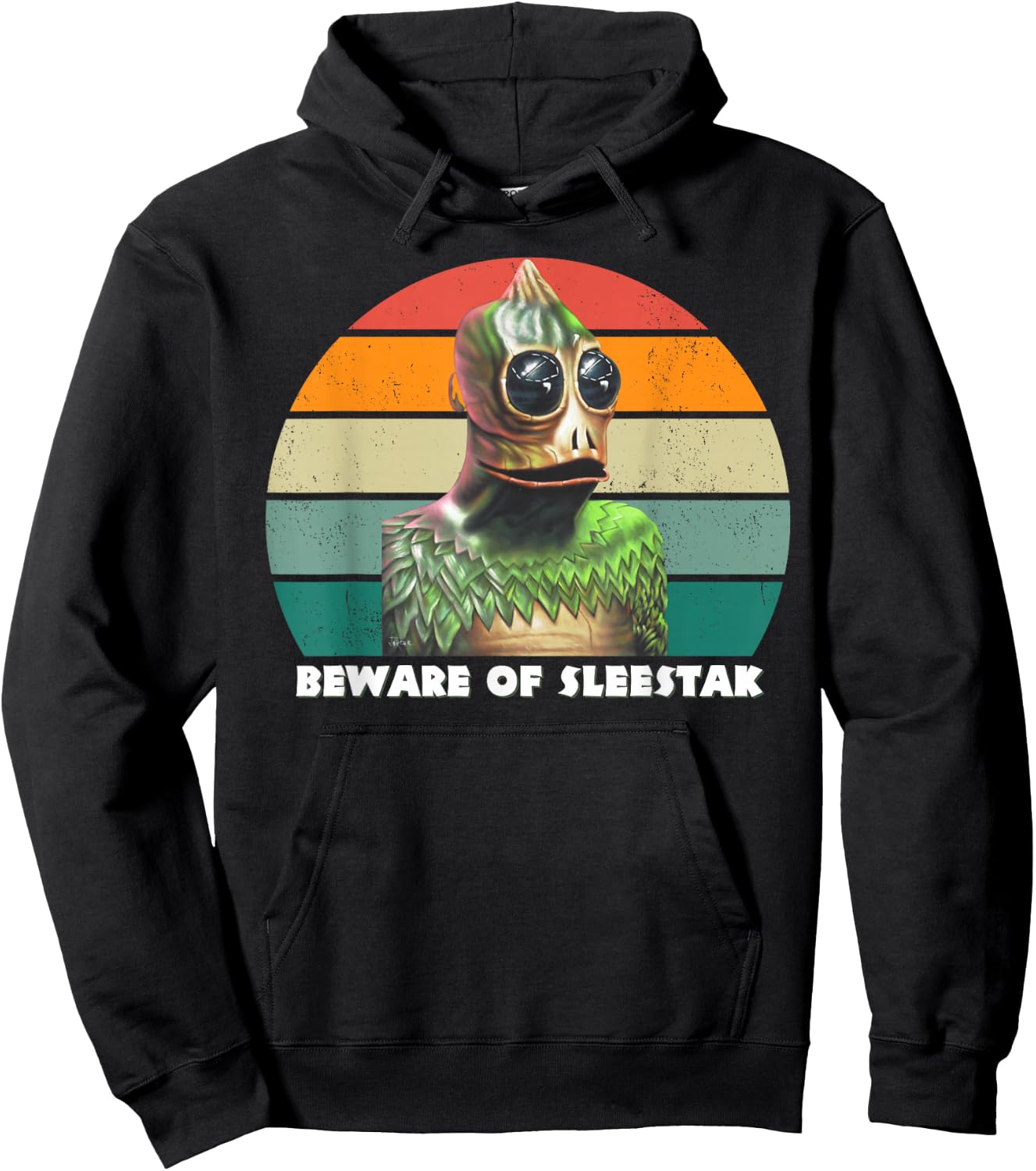 Sleestak, Funny land Of The Lost Shirt, Classic Televison Hoodie - Hoodie | Black