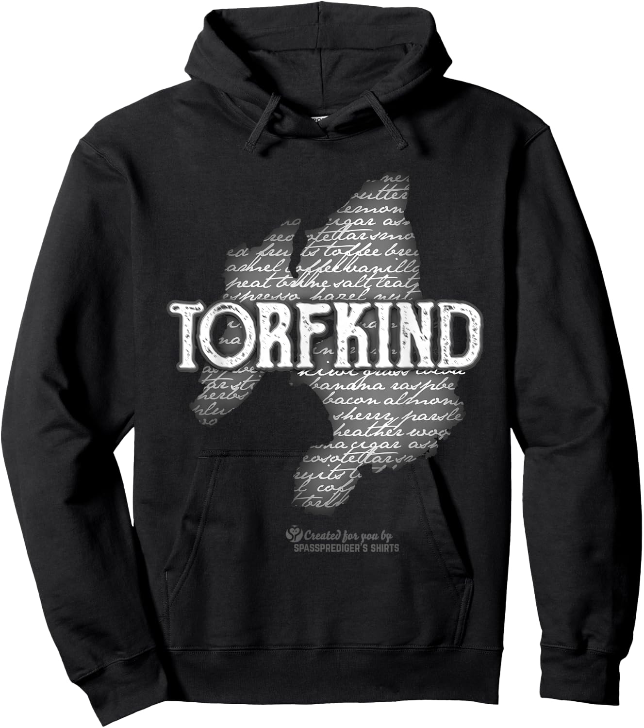 Whisky Spruch Torfkind Insel Islay Tasting Notes Hoodie - Hoodie | Black
