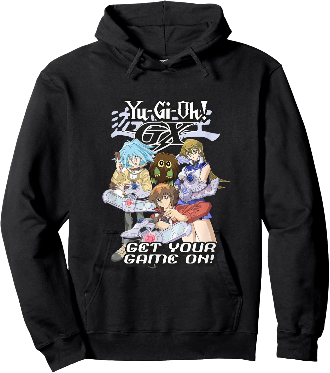Yu-Gi-Oh! Game On Quote PAPL2535 Game Graphic Clothing Hoodie - Hoodie | Black