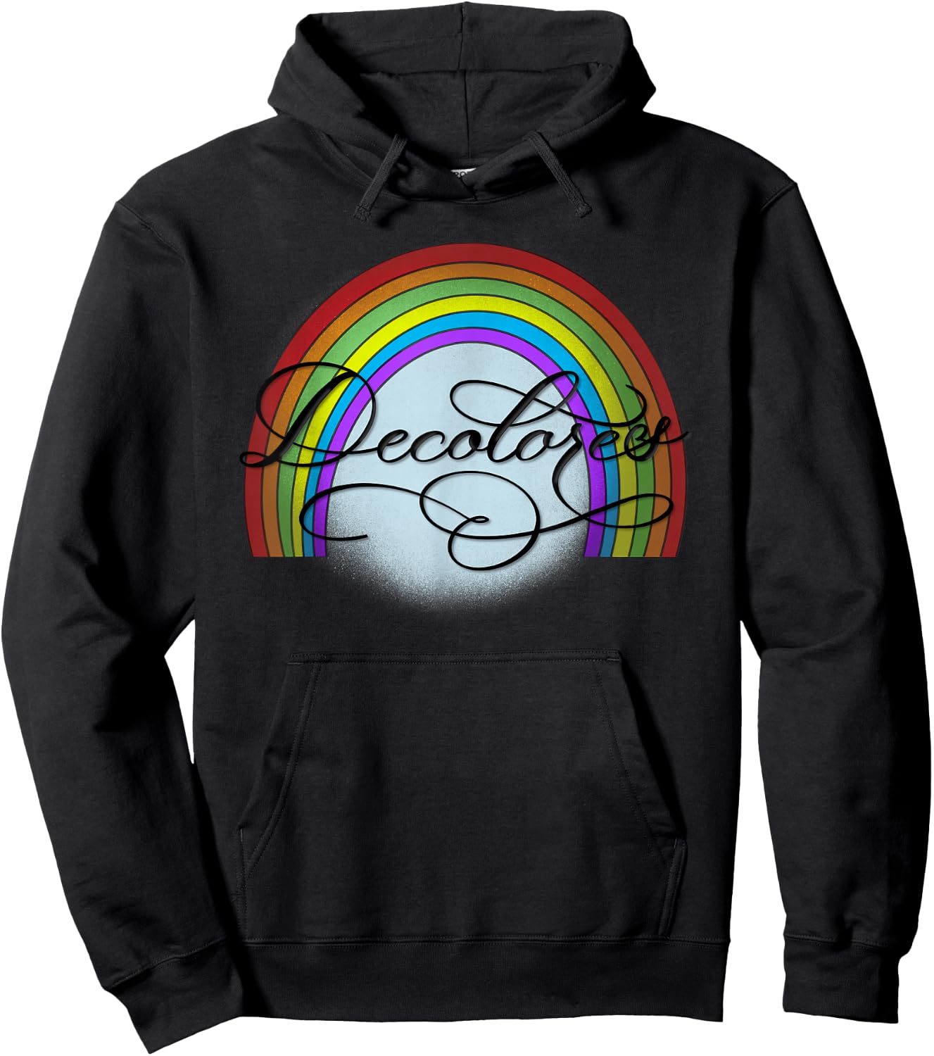 DeColores Cursillo Rainbow Faith Religion Hoodie - Hoodie | Black