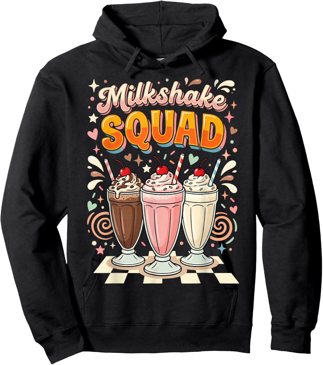 Milkshake Squad Hoodie - Hoodie | Black