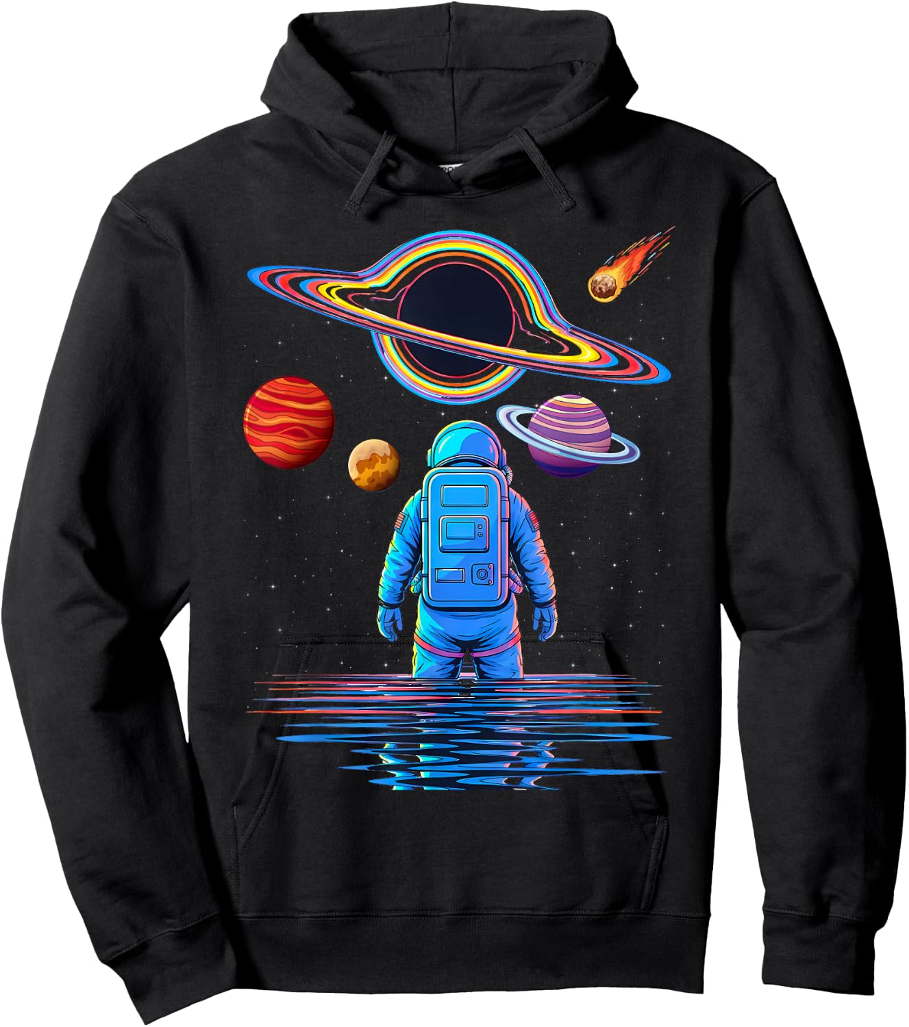 Black Hole Physics Universe Astrophysicist Astrophysics Kids Hoodie - Hoodie | Black