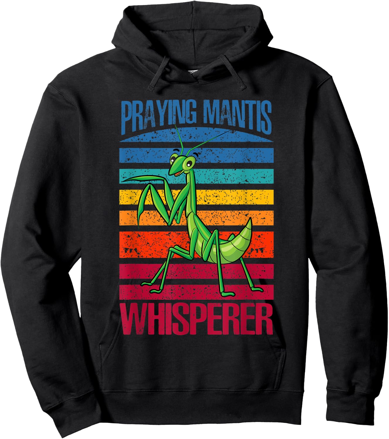 Praying Mantis Whisperer Mantis Garden Ninja Hoodie - Hoodie | Black