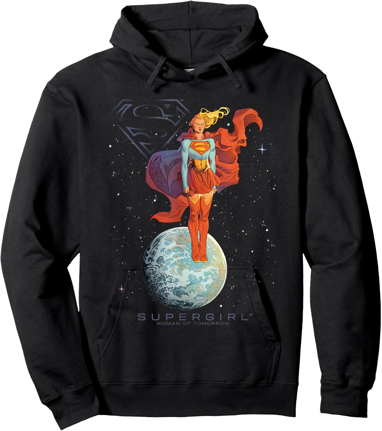 Supergirl Galactic Woman of Tomorrow Hoodie - Hoodie | Black