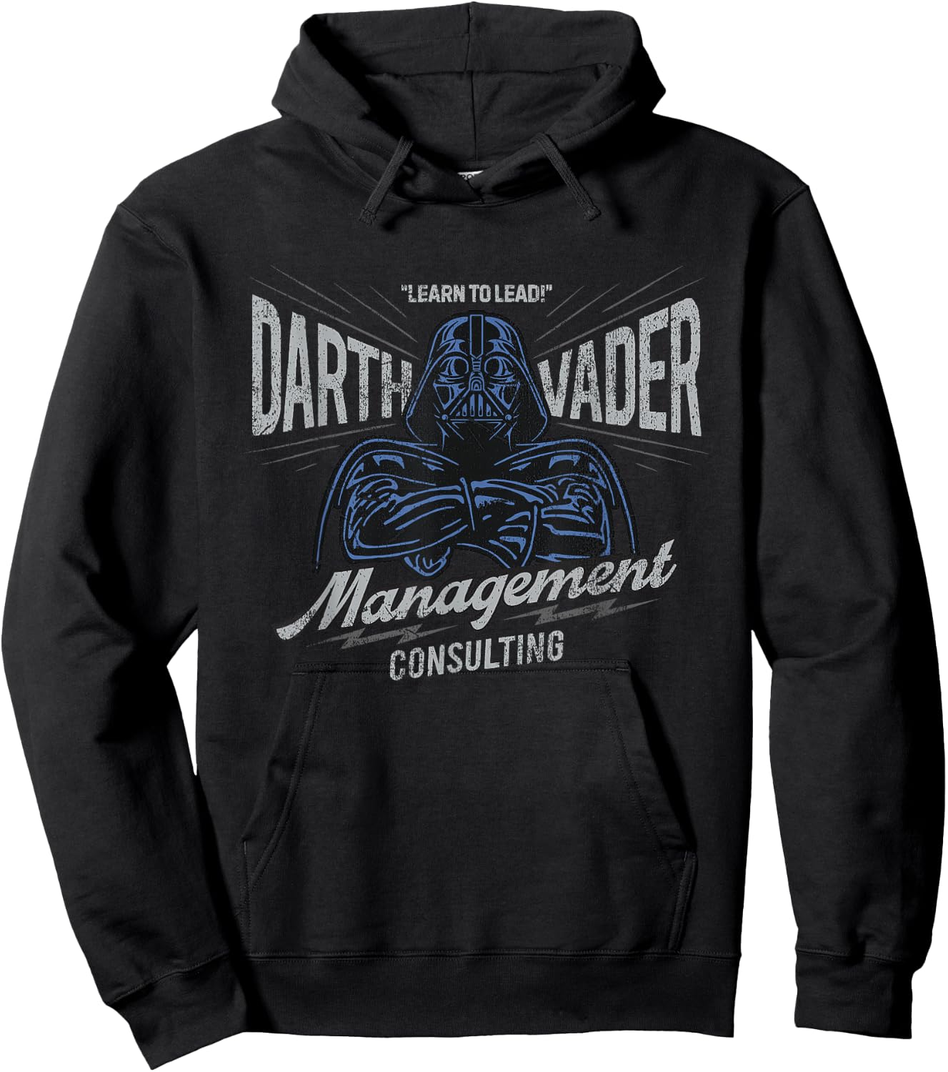 Star Wars Darth Vader Management Consulting Vintage Hoodie - Hoodie | Black
