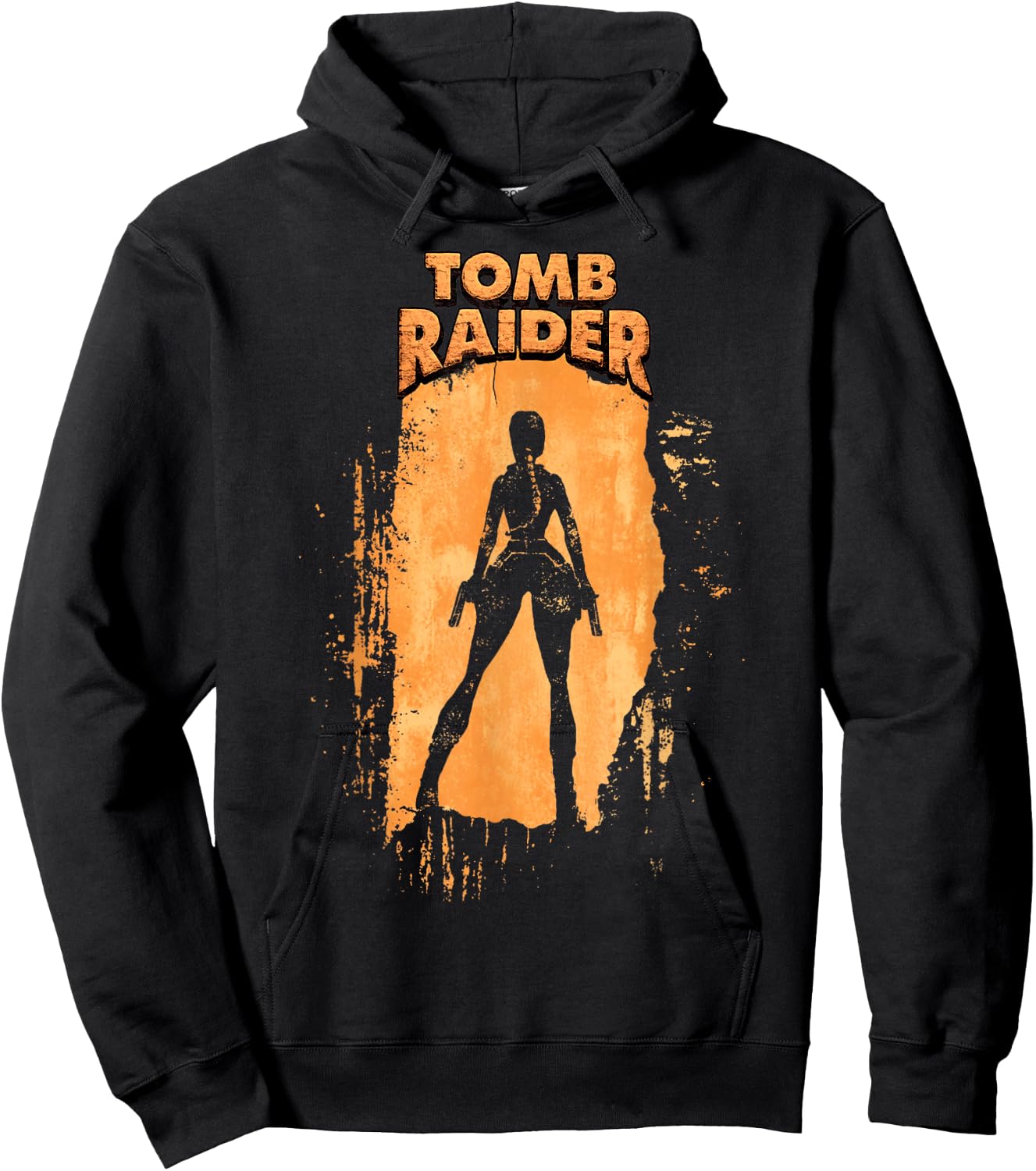 Offizielles Tomb Raider Lara Croft Adventure Begins Vintage Hoodie - Hoodie | Black