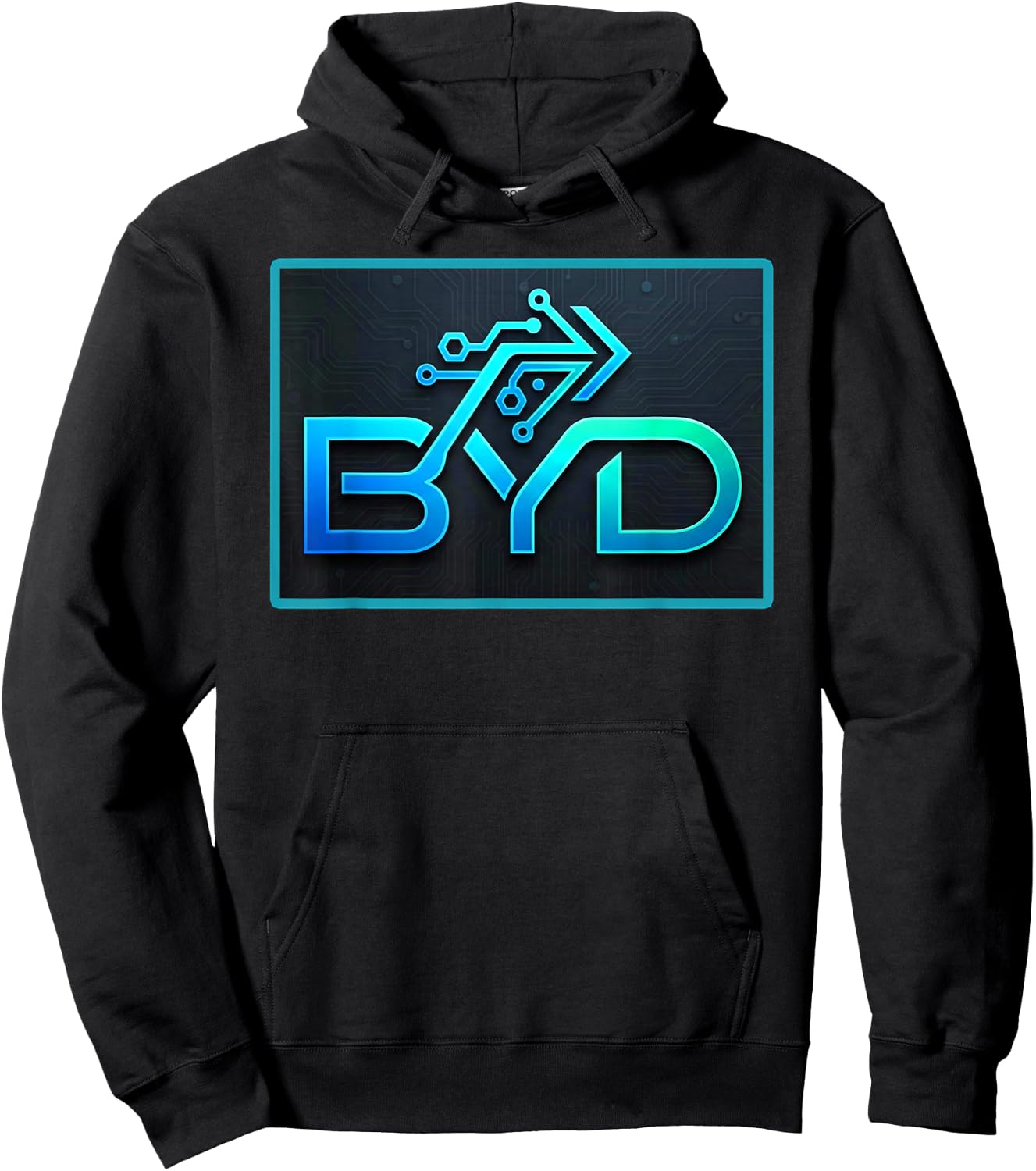 Logo von BYD Tech Hoodie - Hoodie | Black
