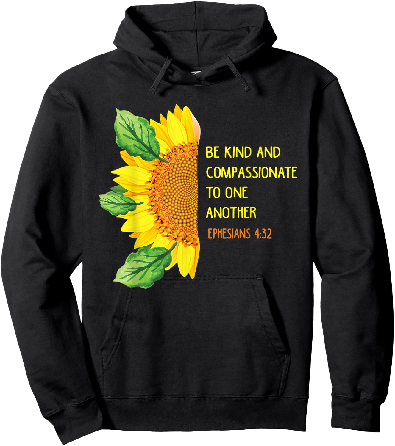 Ephesians 4:32 Christian Bible Verse Religious Hoodie - Hoodie | Black