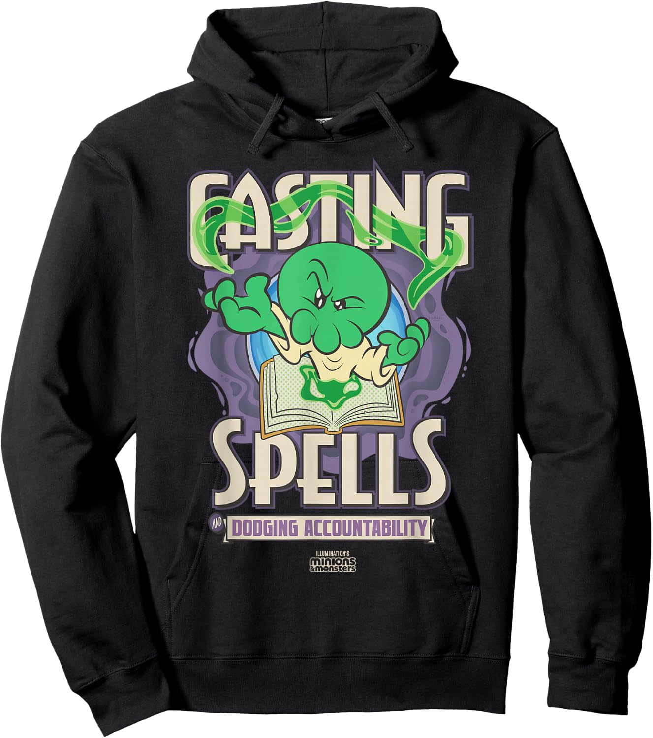 Minions & Monsters Goomi Spells Hoodie - Hoodie | Black