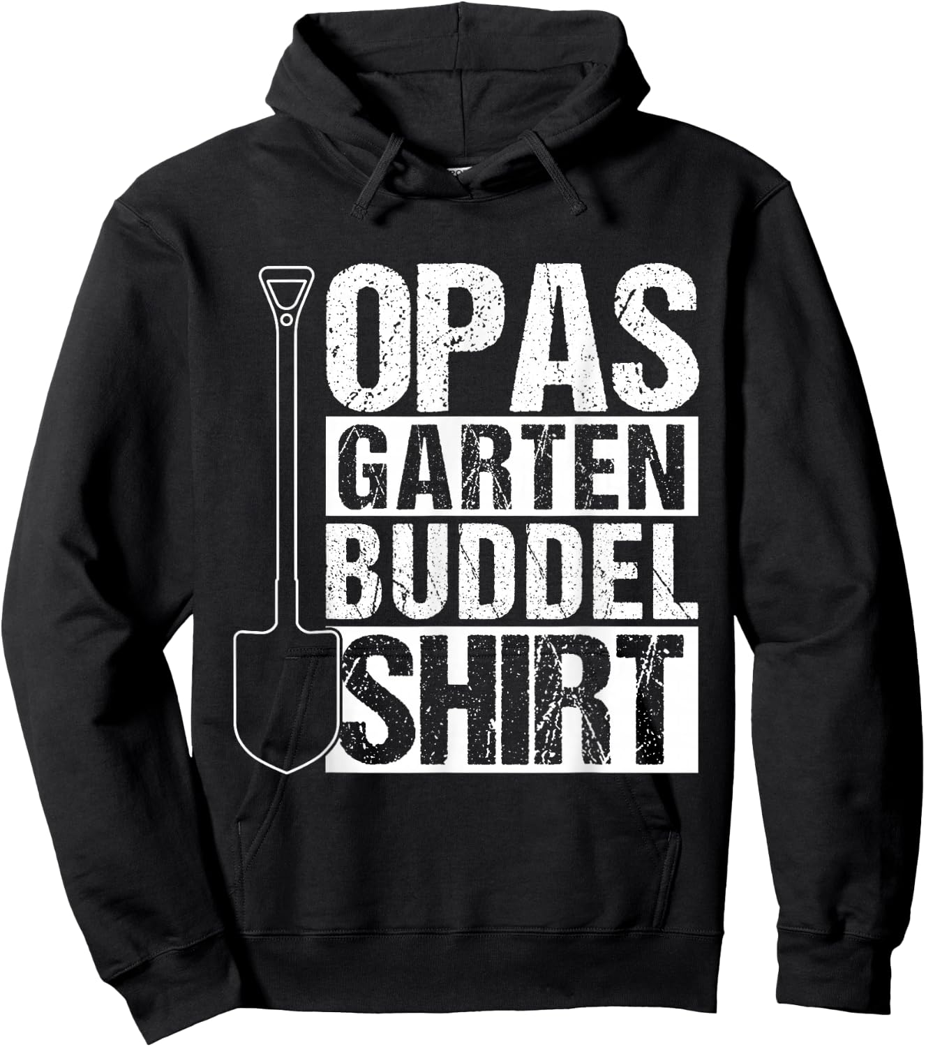 Grandad Garden Buddel Shirt , black Hoodie - Hoodie | Black
