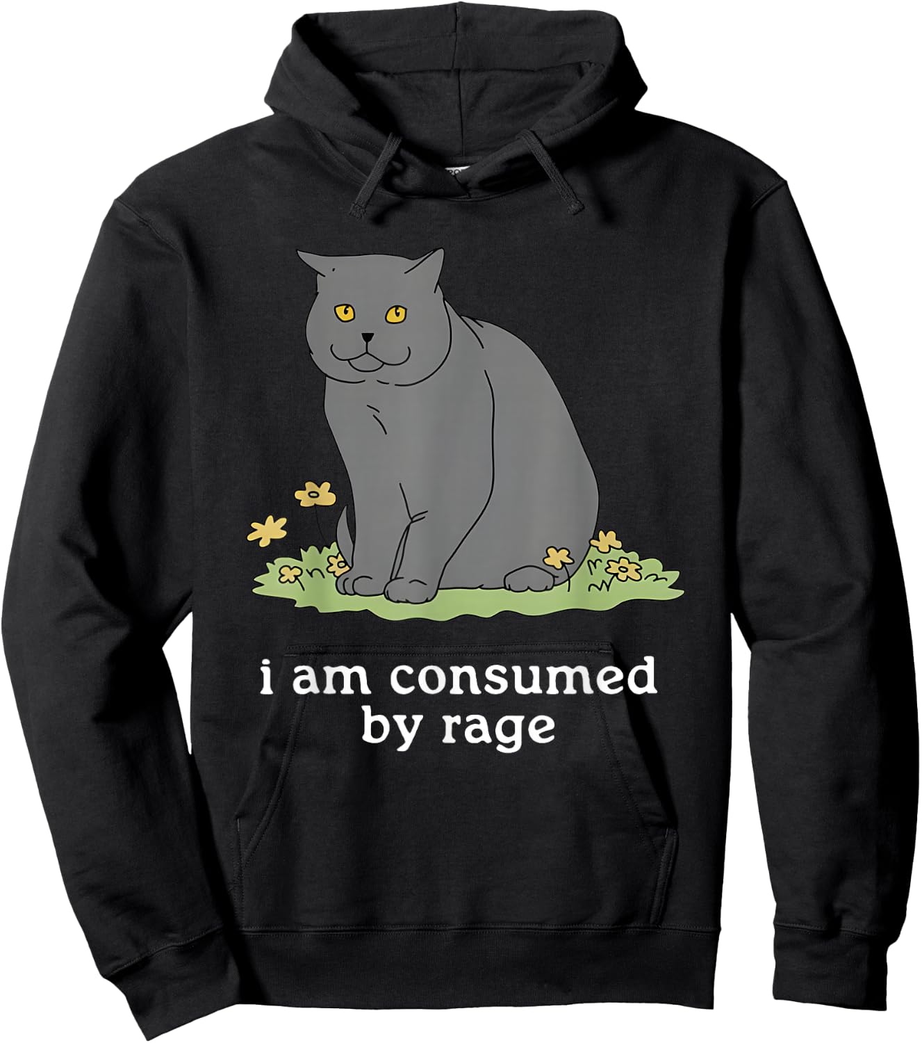 Consumed By Rage I Am Consumed by Rage Hoodie - Hoodie | Black