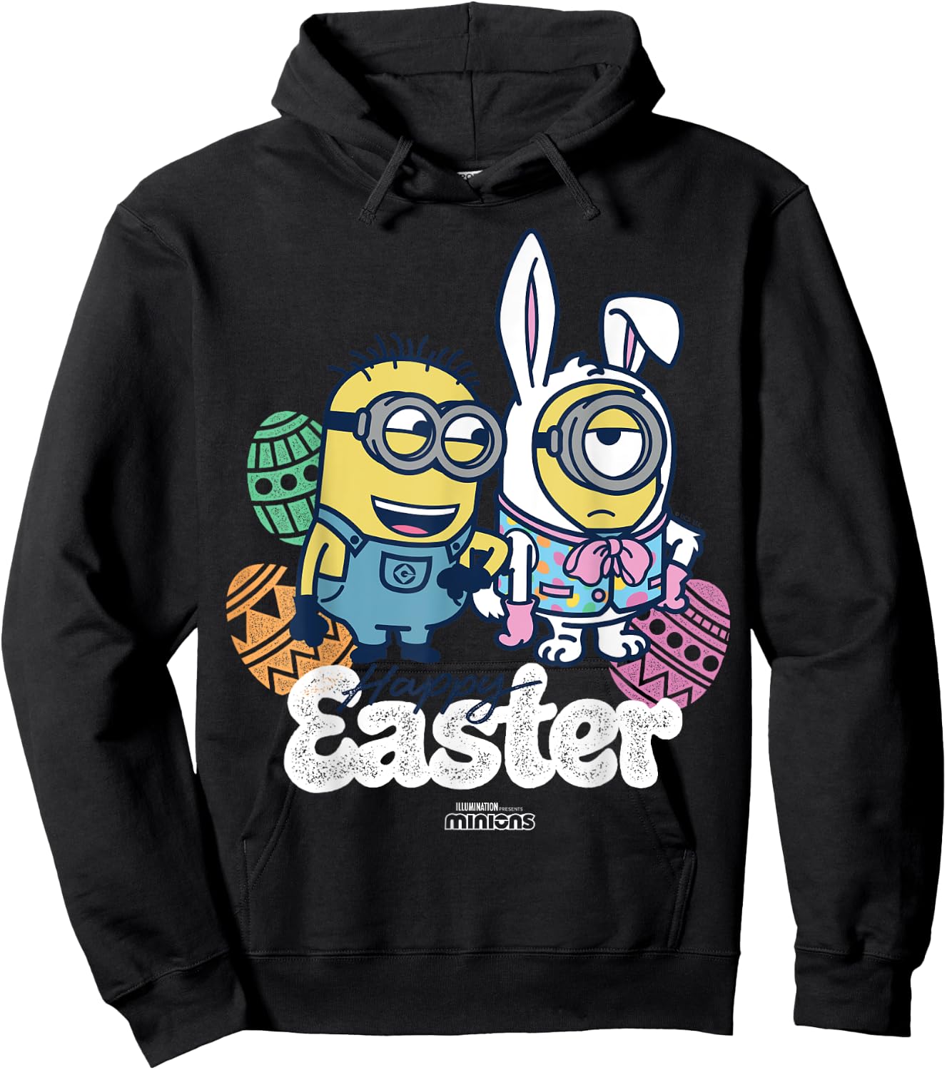 Minions Happy Easter Hoodie - Hoodie | Black