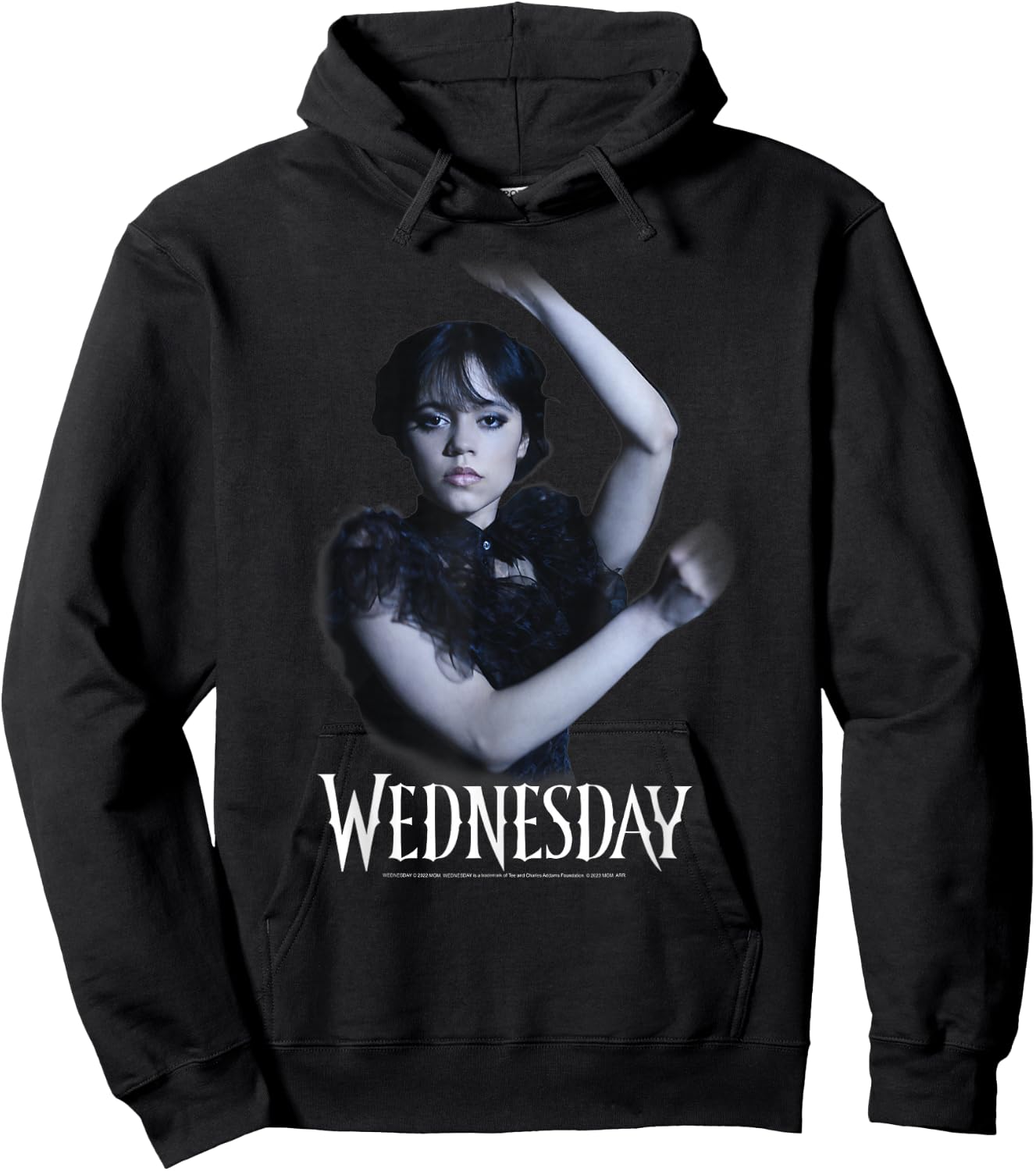 Wednesday Funny Dance Scene Real Photo Portrait , black Hoodie - Hoodie | Black