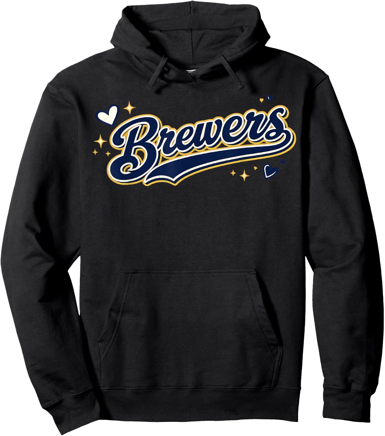 Vintage Brewers Retro Classic Gifts Women Kids Hoodie - Hoodie | Black