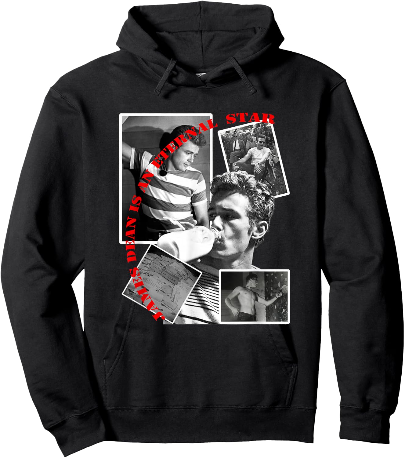 James Dean_007 Hoodie - Hoodie | Black