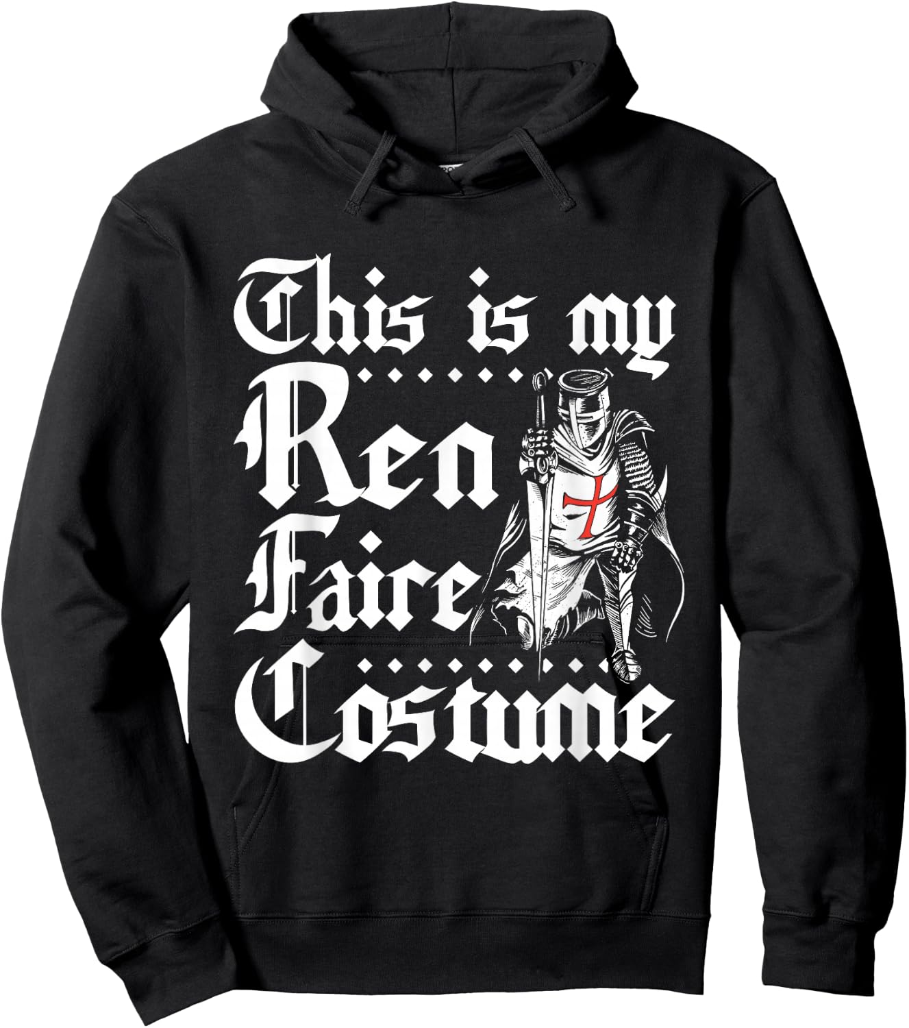 This is my ren faire costume Hoodie - Hoodie | Black