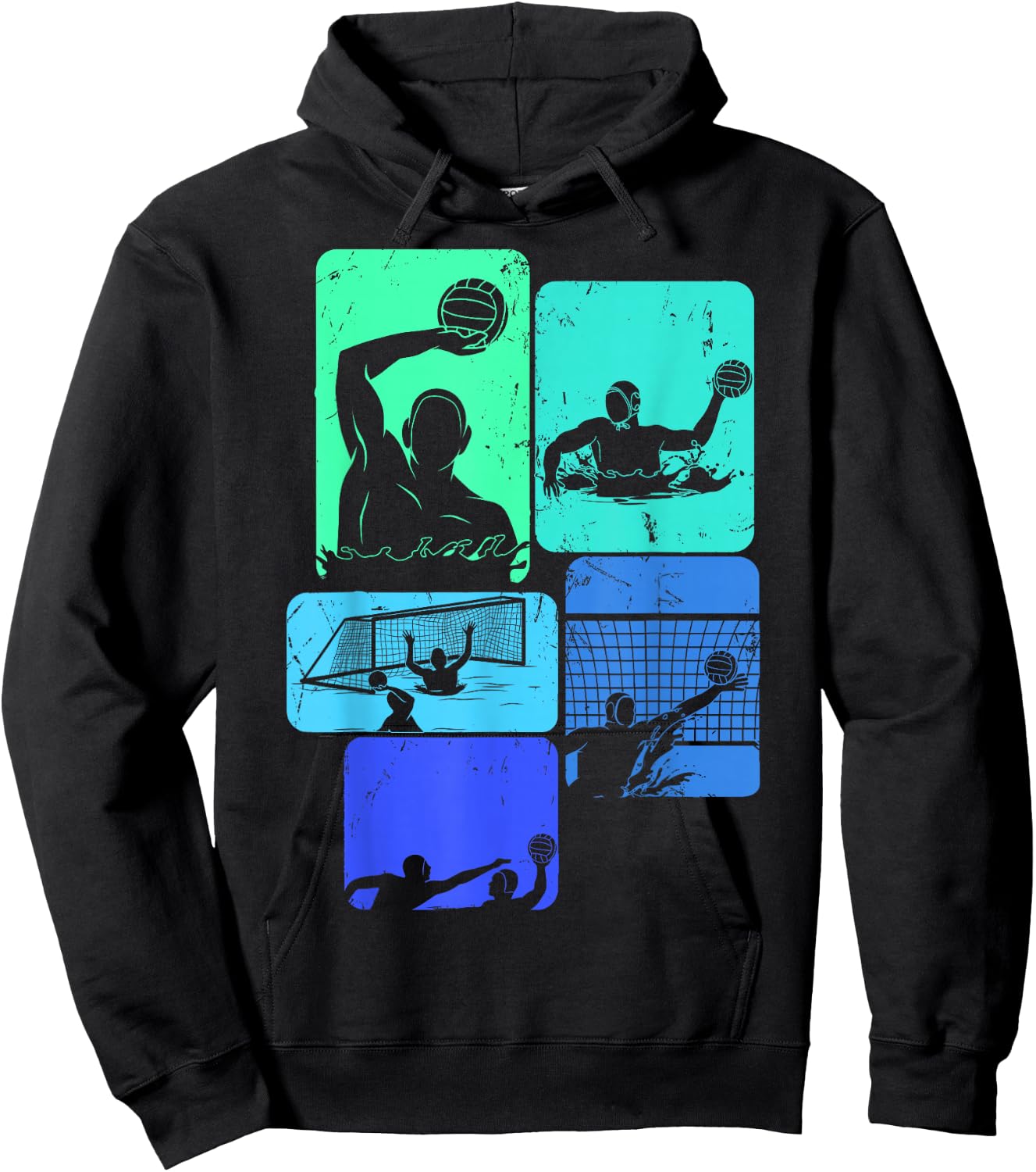 Waterpolo Men's Water Polo , Black, S Hoodie - Hoodie | Black