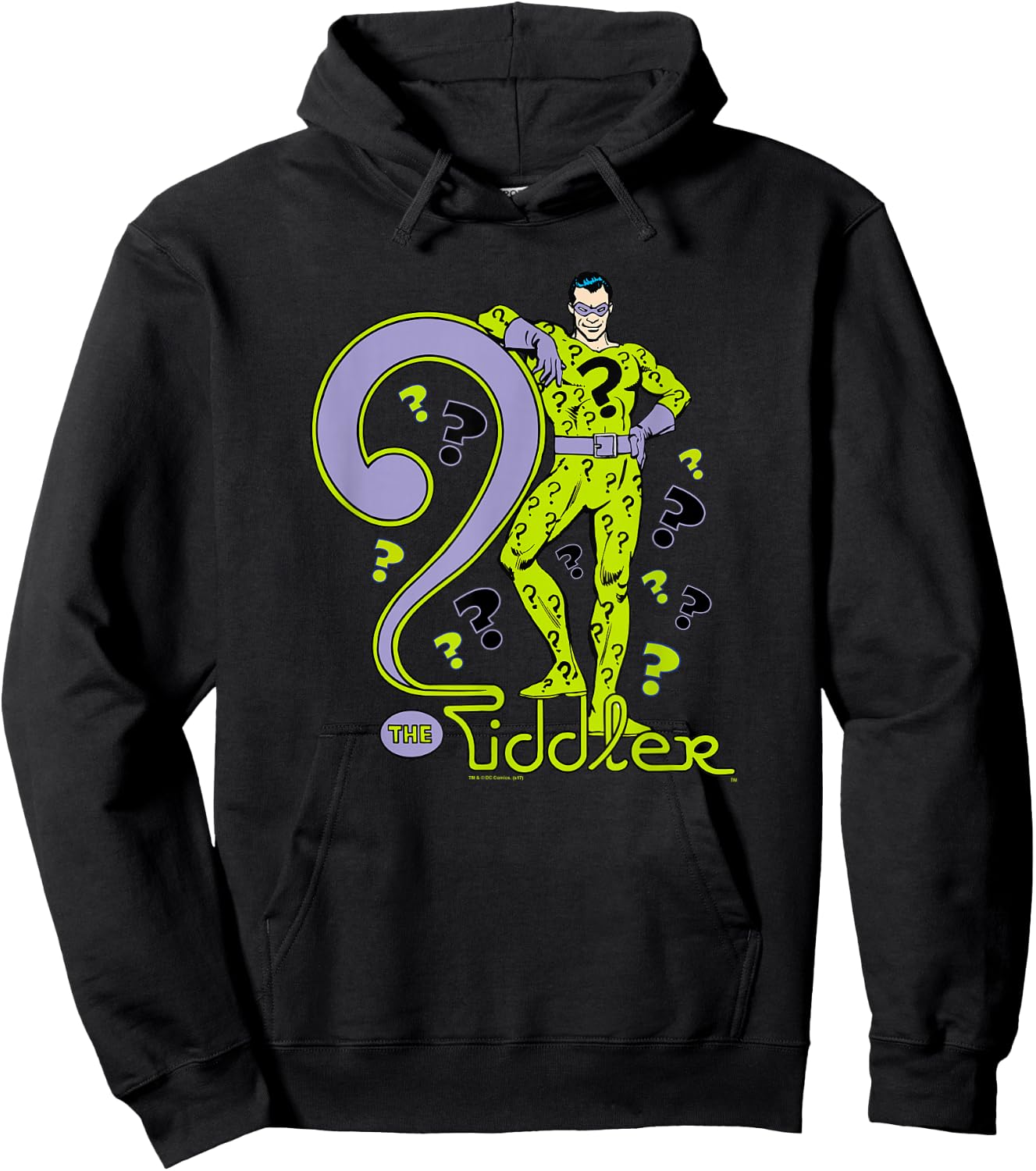 Batman The Riddler Hoodie - Hoodie | Black