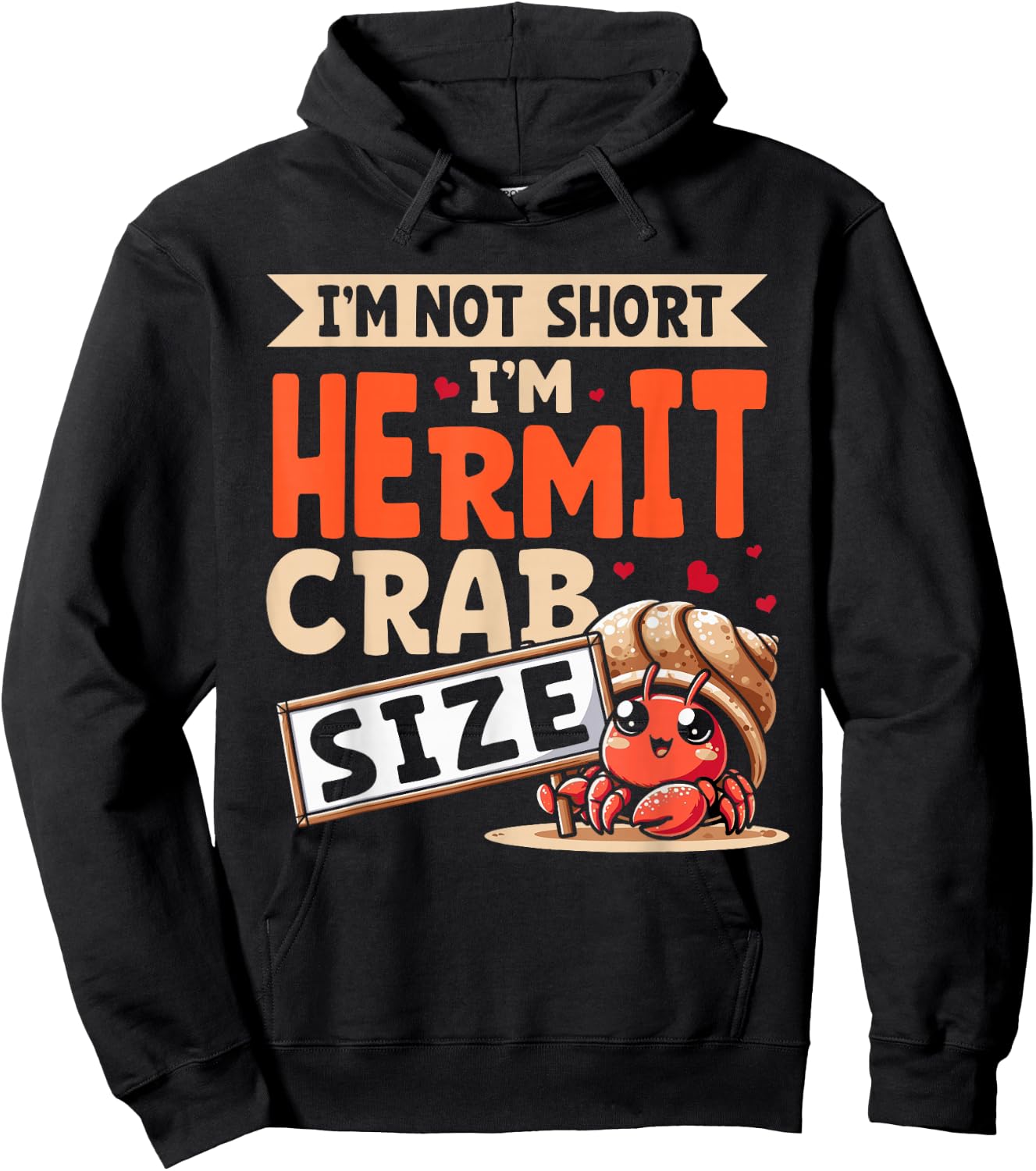 Hermit Crab Hoodie - Hoodie | Black