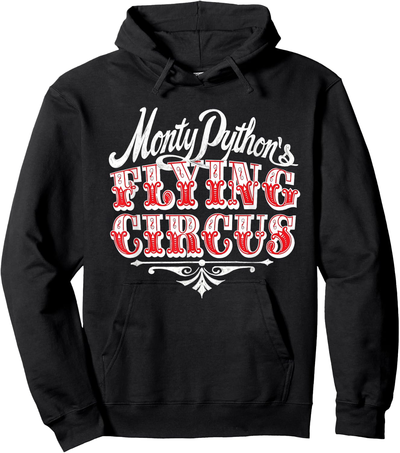 Monty Python Flying Circus Red Hoodie - Hoodie | Black