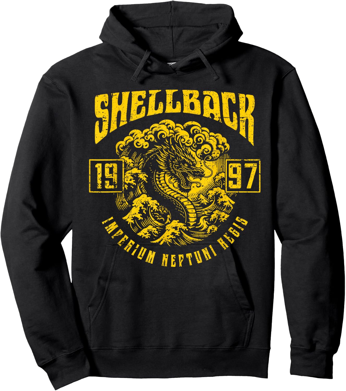 Shellback 1997 Equator Crossing Design for the year 1997 Hoodie - Hoodie | Black