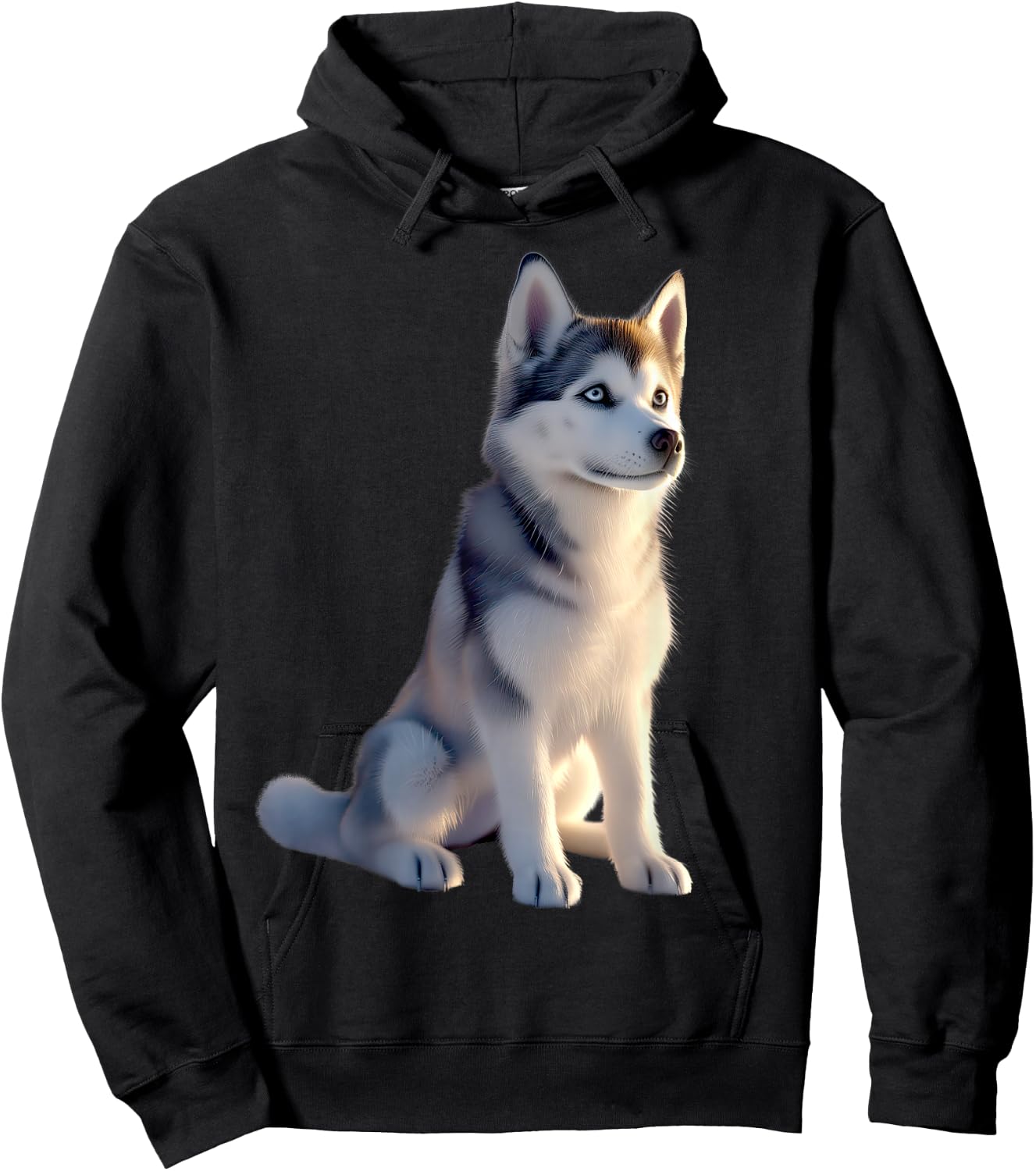 Husky Dog Lover Dog I Love Siberian Huskys , black Hoodie - Hoodie | Black