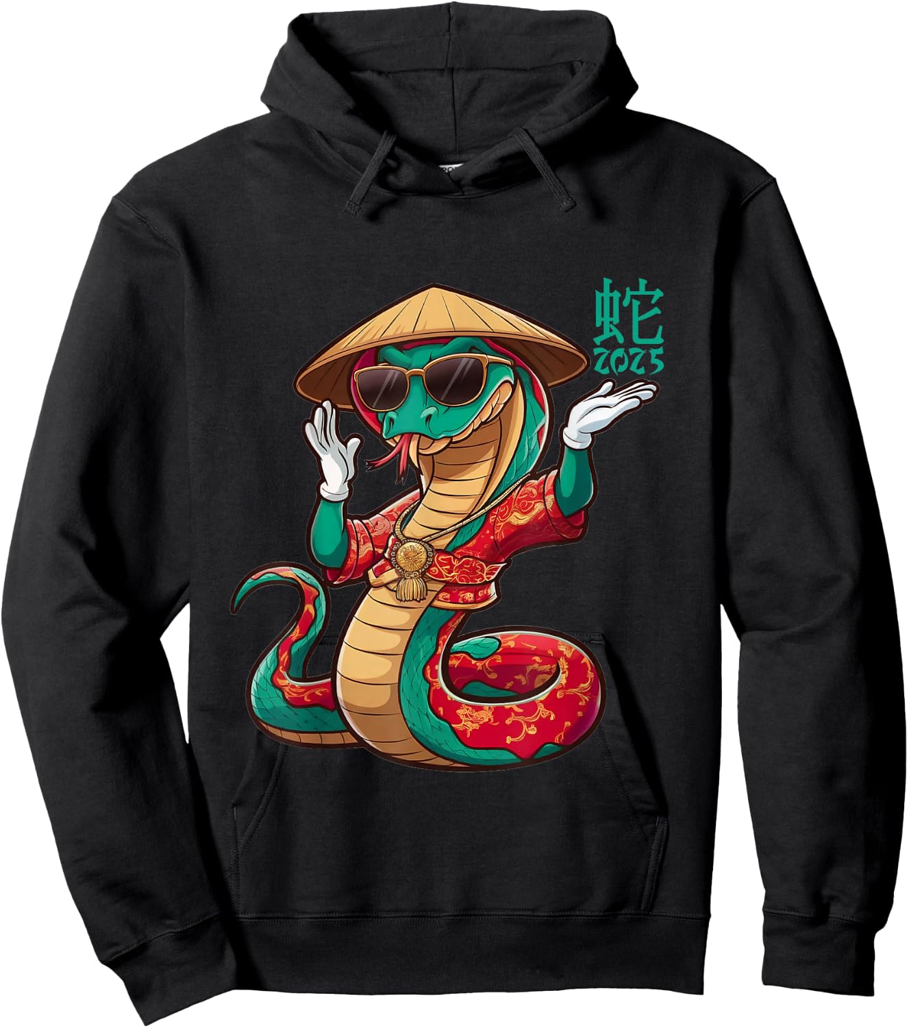 Red -Adults Hoodie - Hoodie | Black