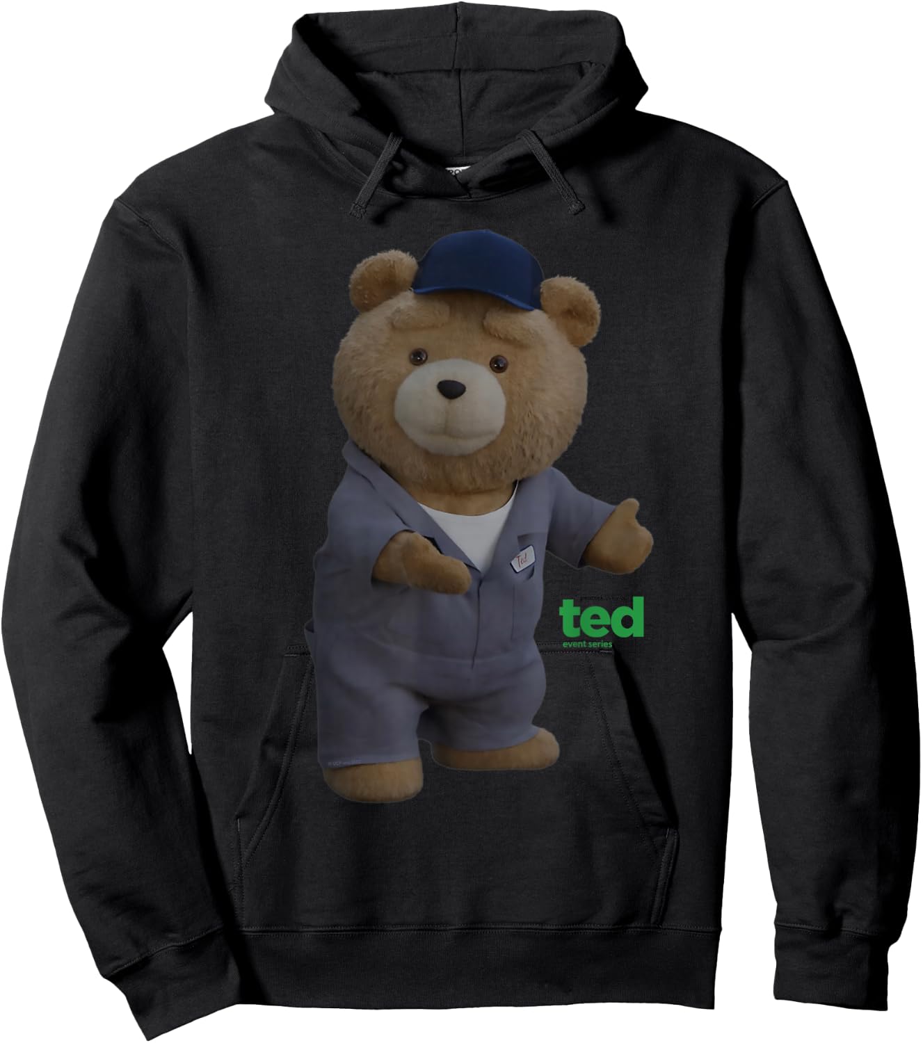 Ted TV Series Outfit Change Hoodie - Hoodie | Black