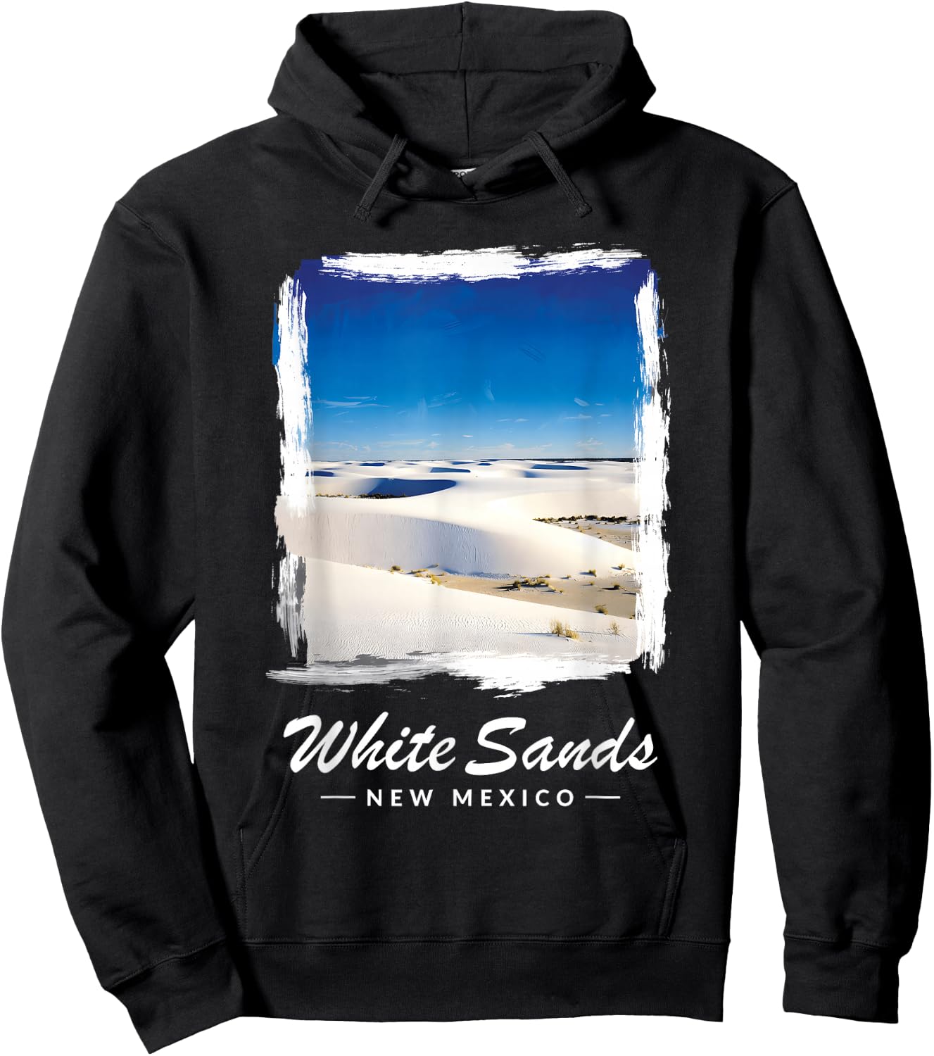 White Sands National Park New Mexico Hoodie - Hoodie | Black