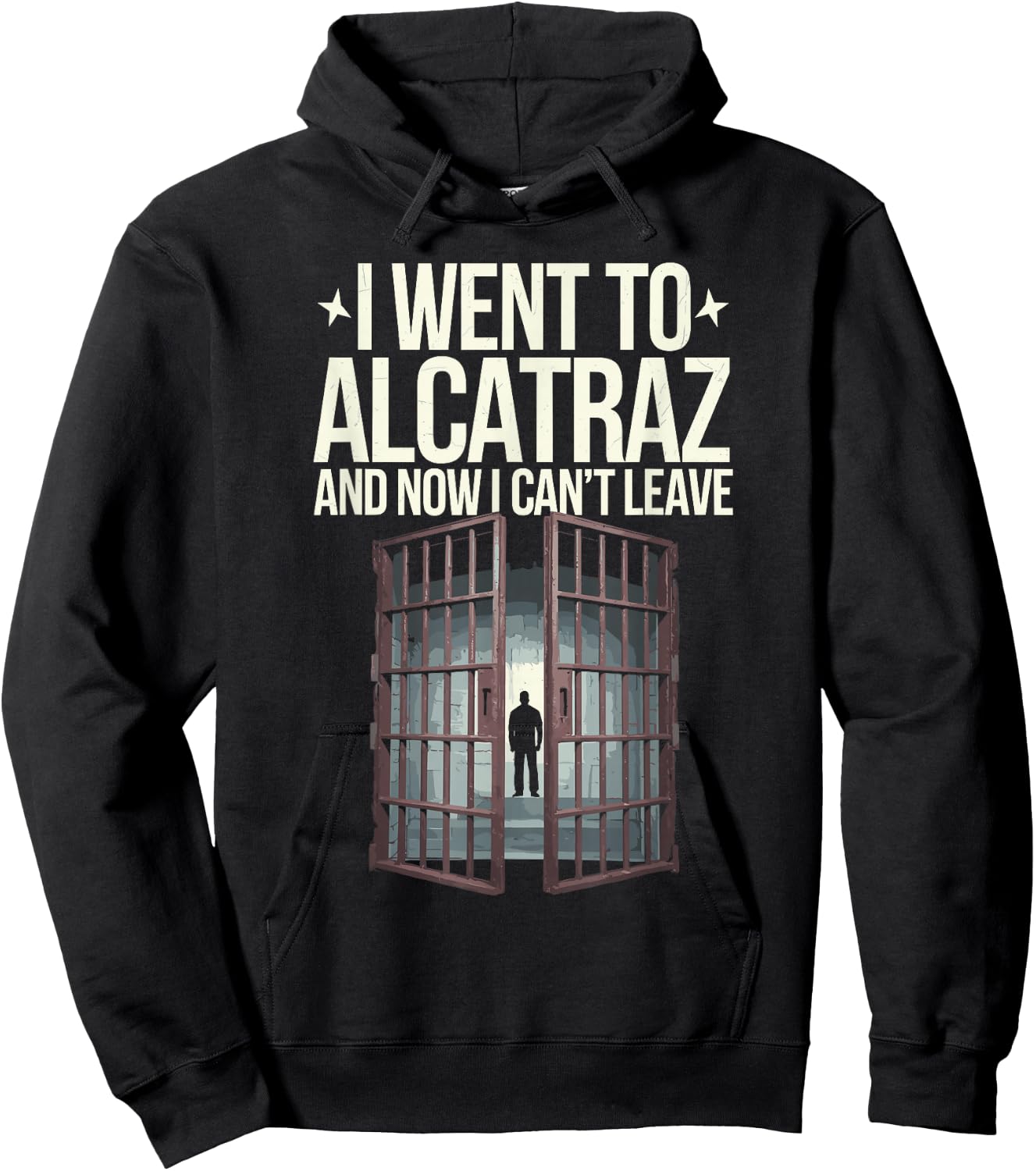 Prison Life Notorious Prison Alcatraz Inmates Penitentiary Hoodie - Hoodie | Black