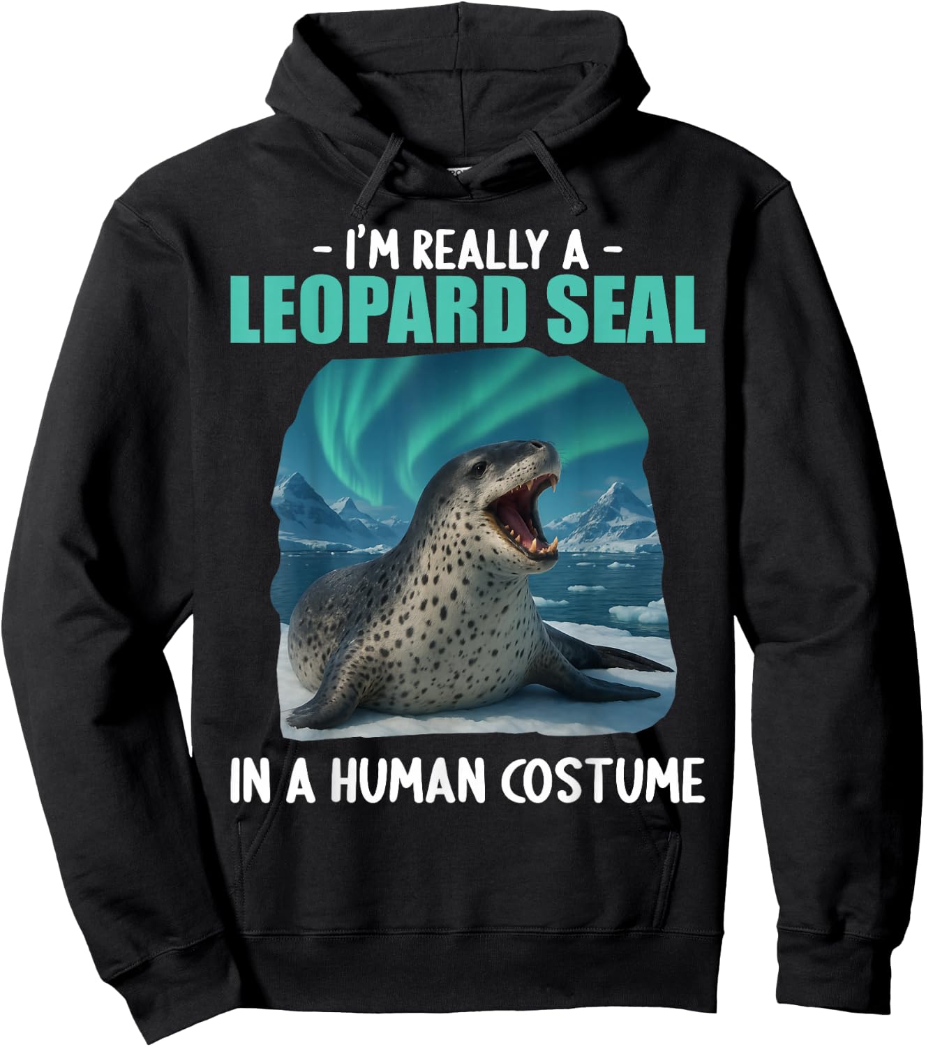 Leopard Seals Leopard Seal Hoodie - Hoodie | Black