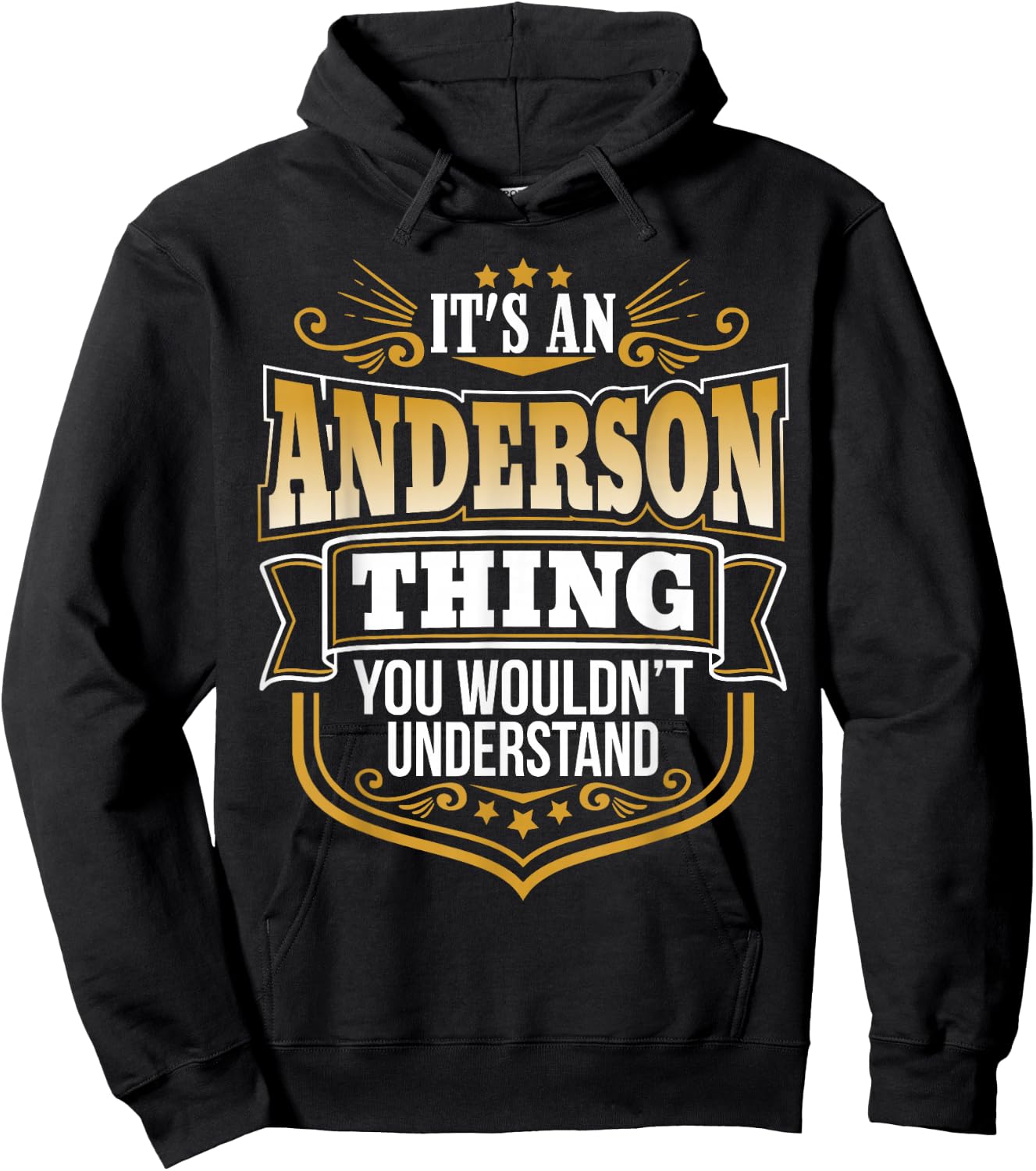 its an Anderson thing you wouldnt understand Anderson Hoodie - Hoodie | Black