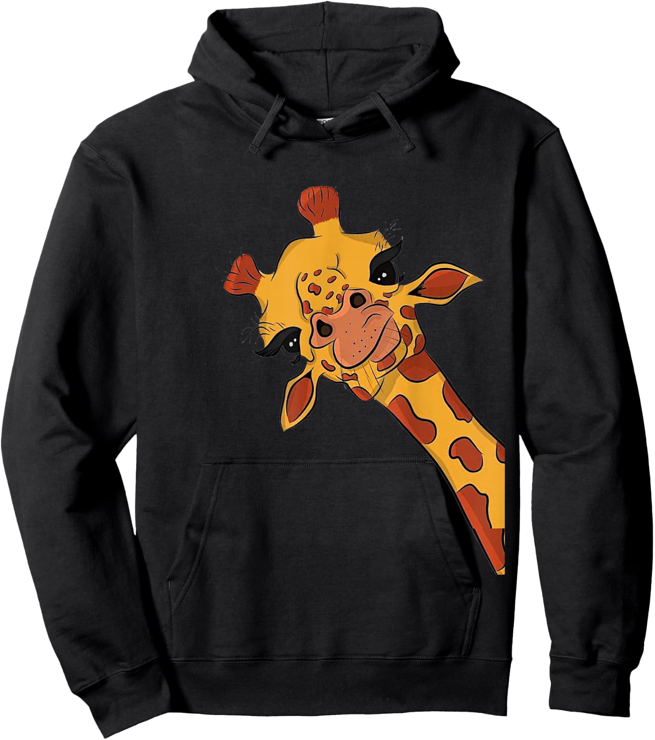 Giraffe Shirt , Giraffe for Boys, Giraffe for Hoodie - Hoodie | Black