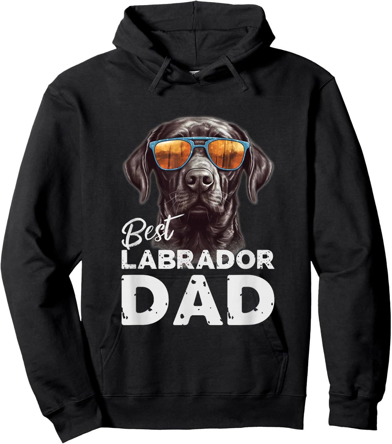 Herren bester Labrador Hundepapa Geschenke für Hundehalter Hoodie - Hoodie | Black