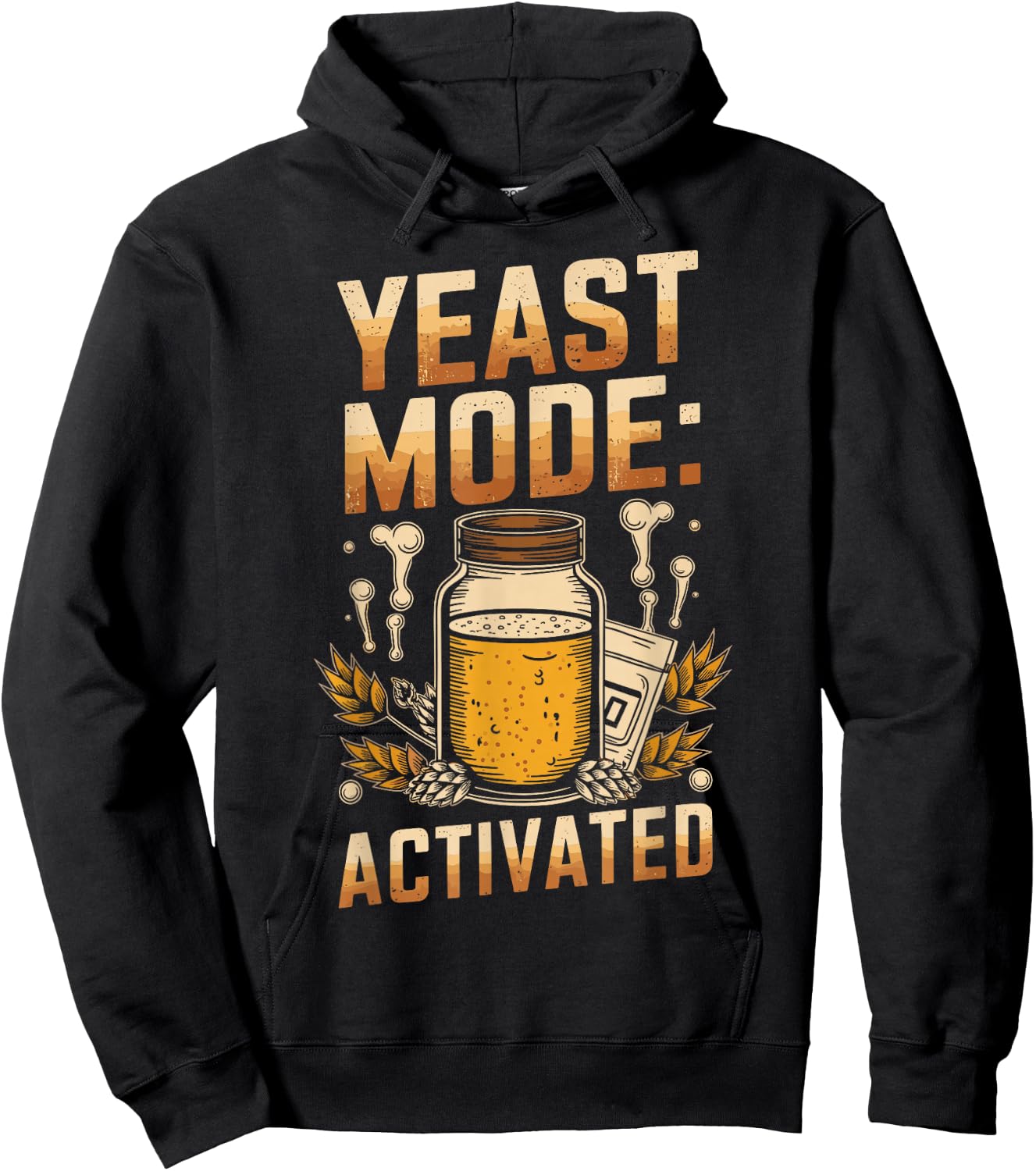 Vintage Baking Funny Brewer Humor Hoodie - Hoodie | Black
