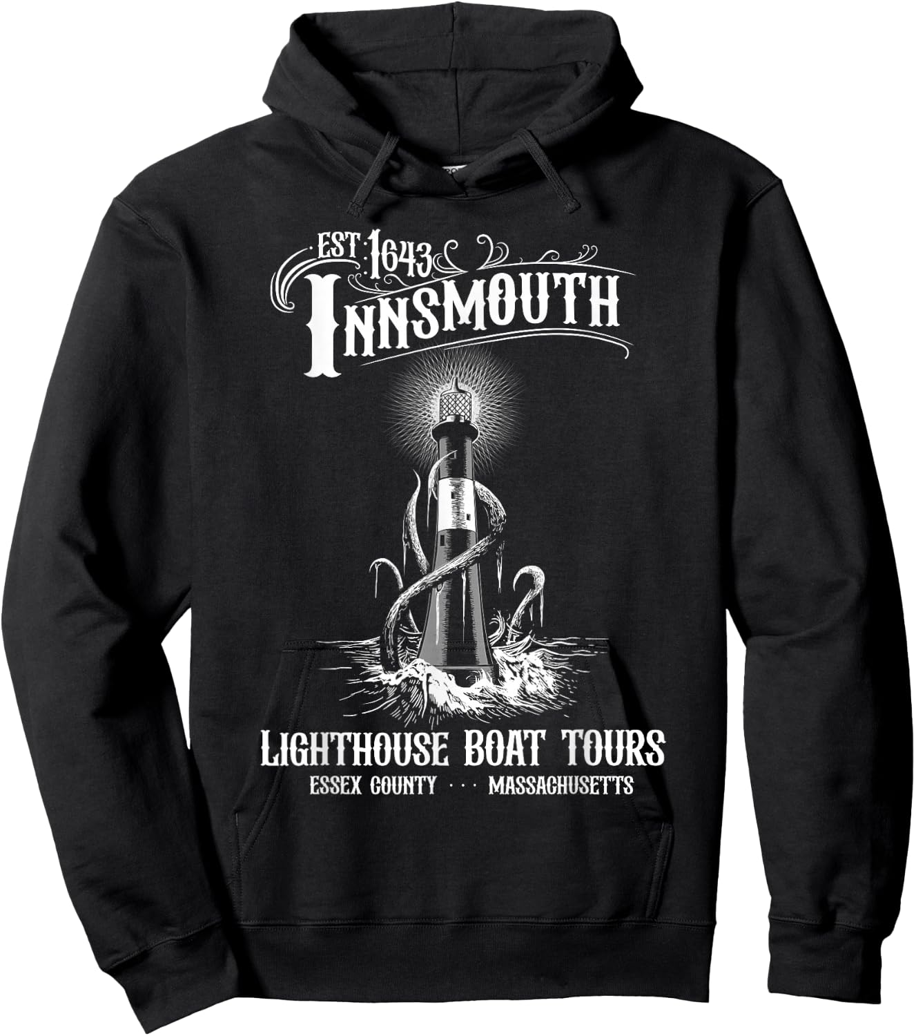 Cosmic horror Innsmouth Hoodie - Hoodie | Black