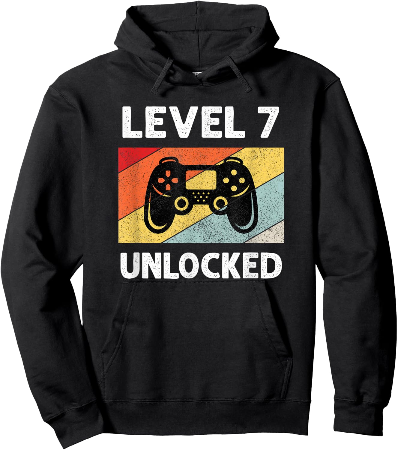 7th Birthday Shirts | 7 Year Old Boys Hoodie - Hoodie | Black