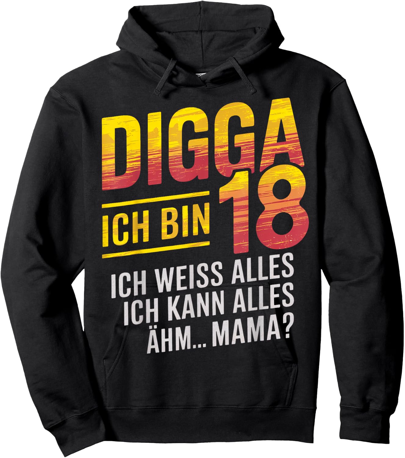 18th Birthday Boy Girl 18 Years 2006 Funny Gift , black Hoodie - Hoodie | Black