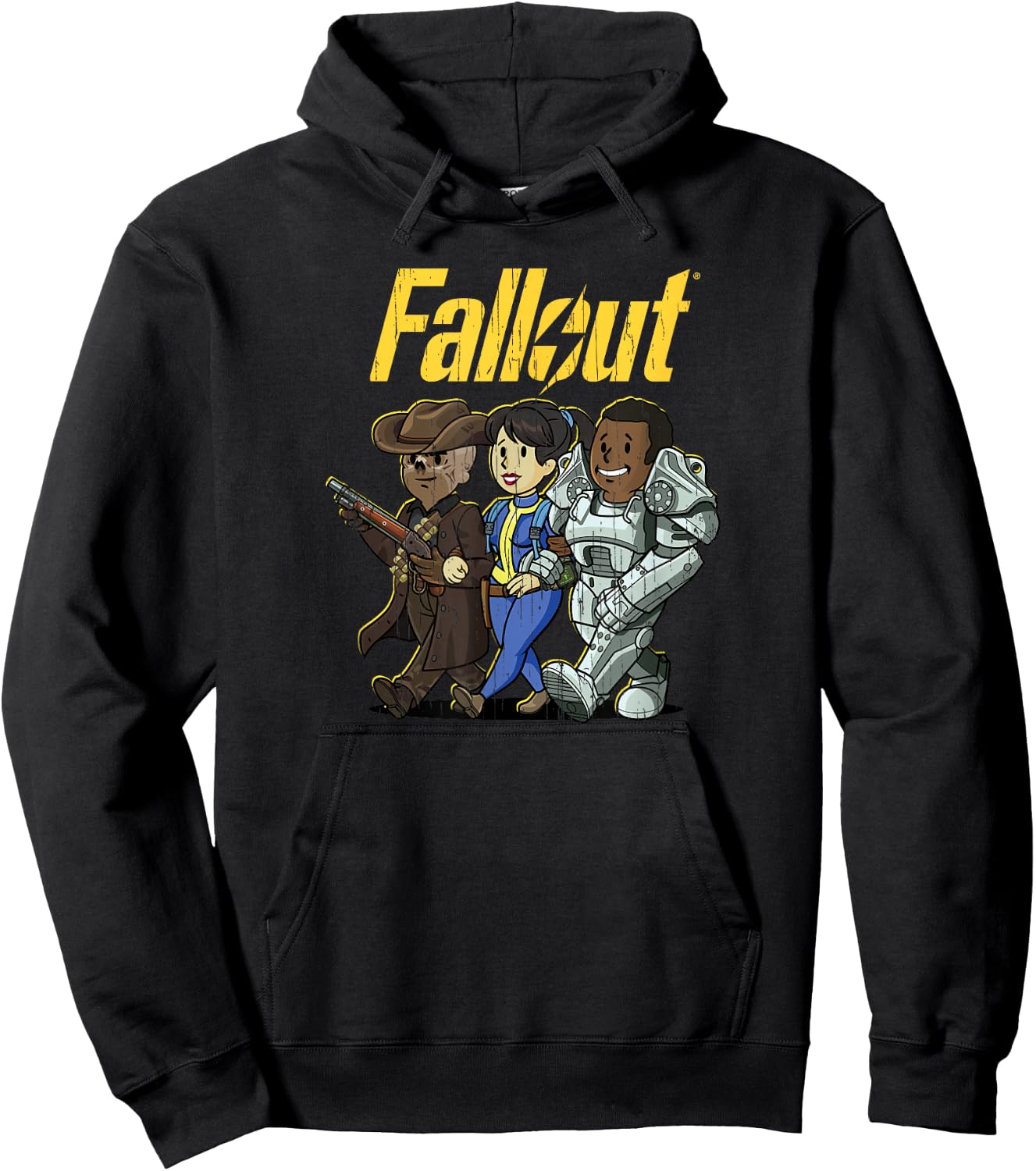 Fallout - Auf einem Spaziergang , blue Hoodie - Hoodie | Black