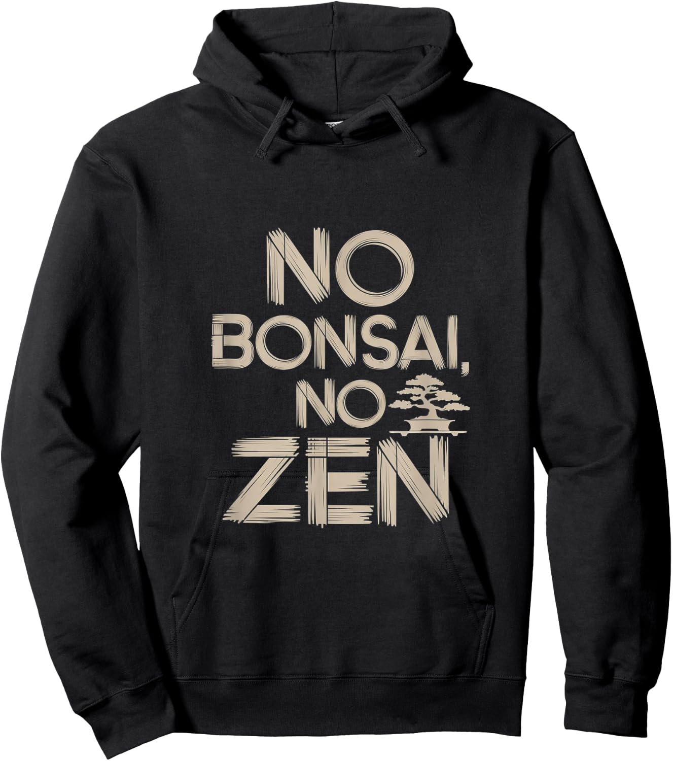 No Bonsai No Zen - Bonsaï Hoodie - Hoodie | Black