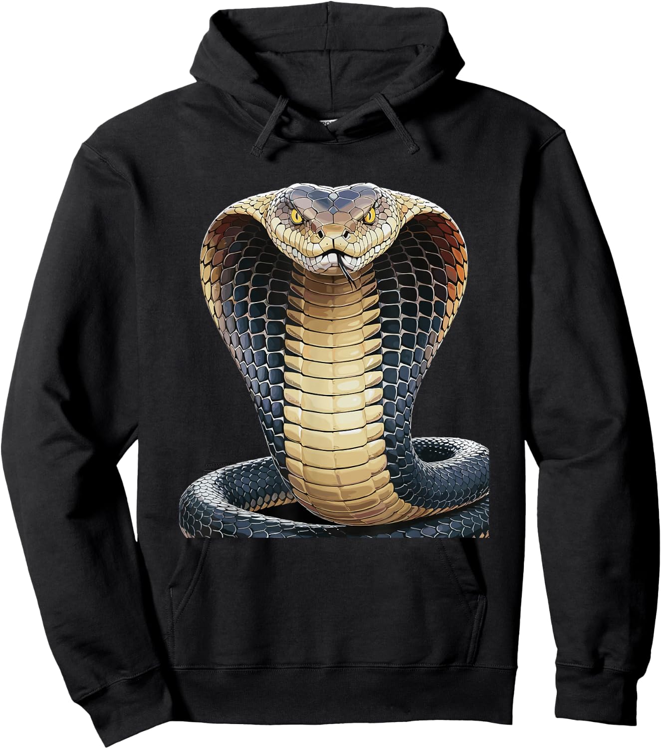 Snake Philippine Cobra Hoodie - Hoodie | Black