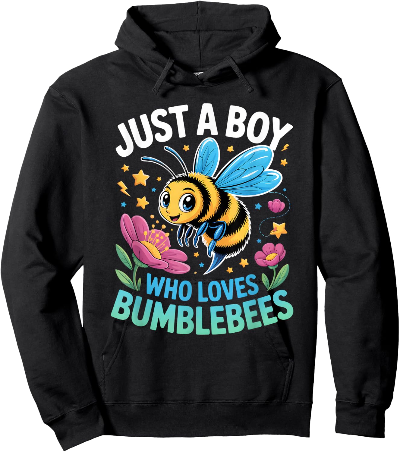 Boys Bumblebee Hoodie - Hoodie | Black
